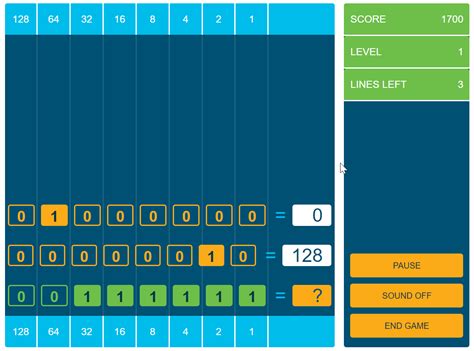 binary game|LogicDash: Play the Fun Binary Number Guessing Game Online.
